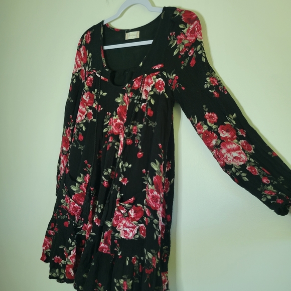 ALTAR'D STATES Ditsy Floral Mini Dress Size S - Picture 3 of 9